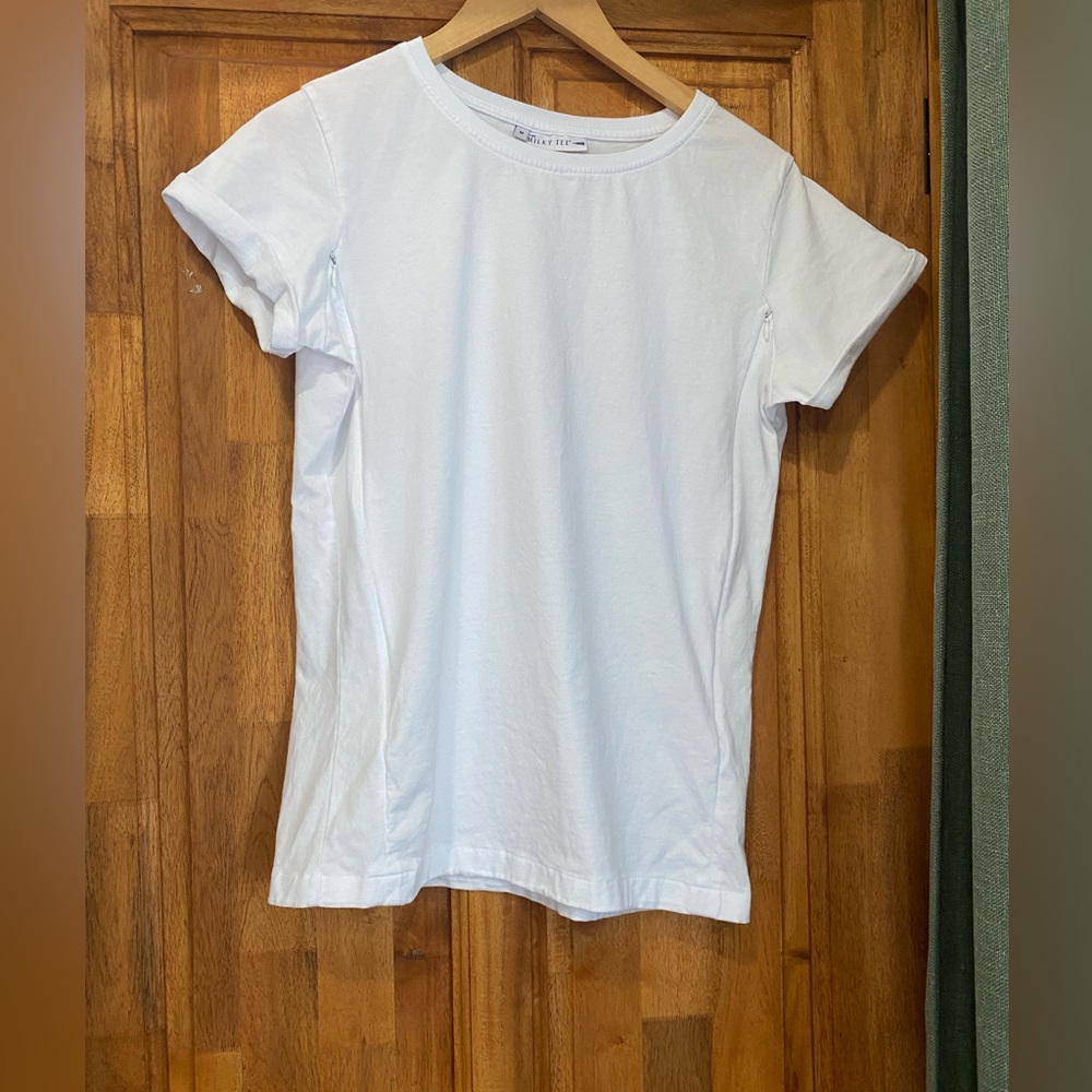 The Milky Tee Nursing T Shirt Bundle Zipper